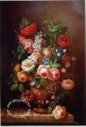 unknow artist Floral, beautiful classical still life of flowers.106 USA oil painting reproduction